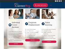 Tablet Screenshot of careerproinc.com